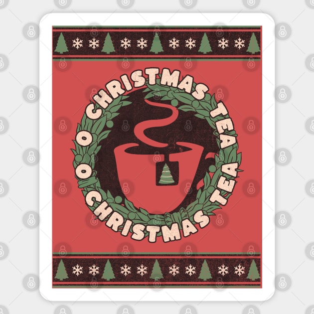 O Christmas Tea Magnet by HolidayBug
